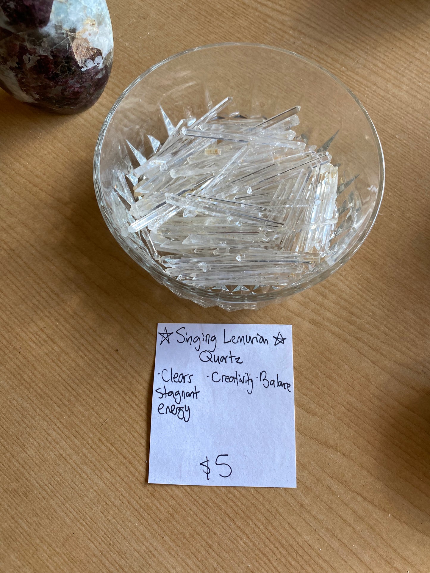 Singing Lemurian Quartz