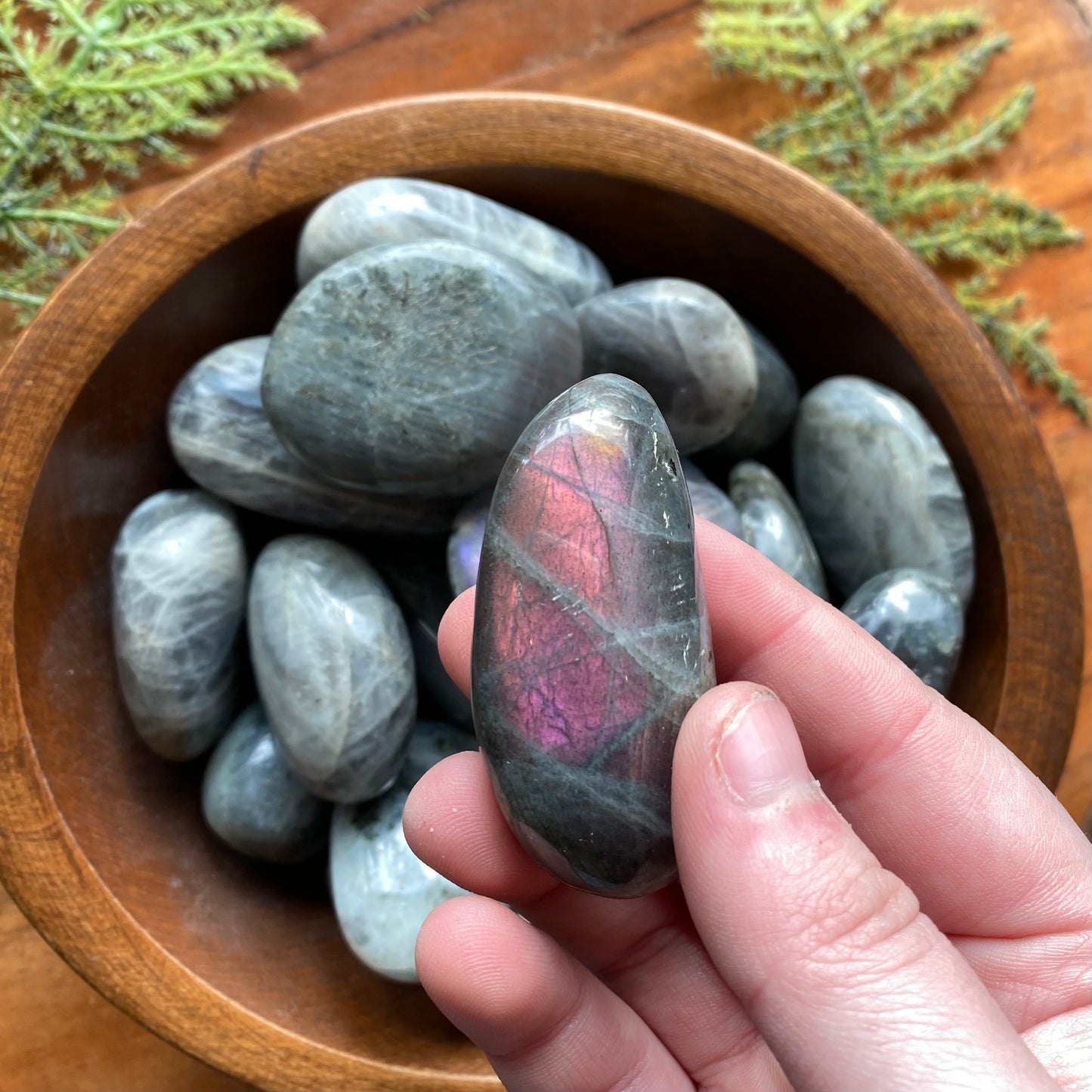 High Quality Labradorite Tumble